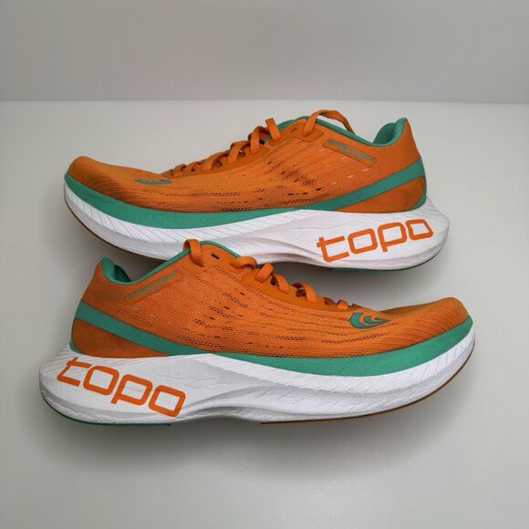 Topo Athletic Specter Orange Seafoam Running Shoes Sneakers Women’s Size 9 - Picture 11 of 11